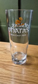 O'Haras Irish craft beer pint glasses