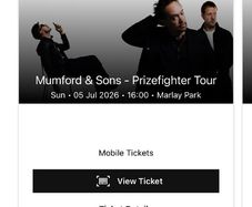 mumford and sons 05/07/2026