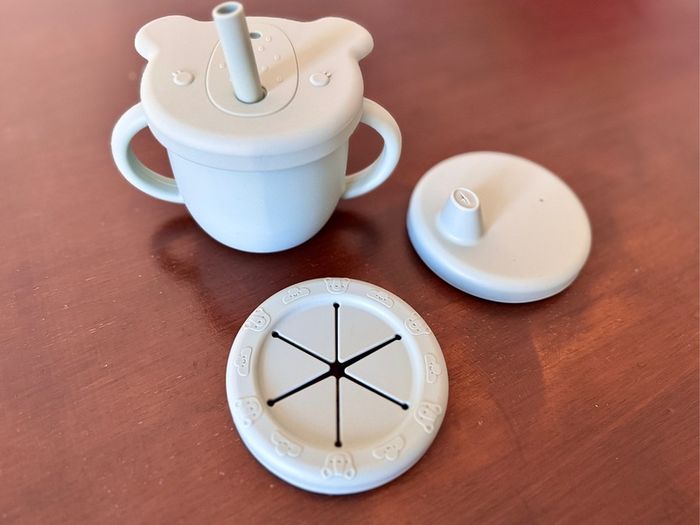 Silicone baby weaning set