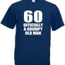 60 Officially A Grumpy Old Man - Mens Funny 60th birthday gift Image 4