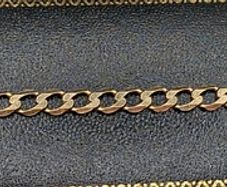 9ct  yellow gold bracelet