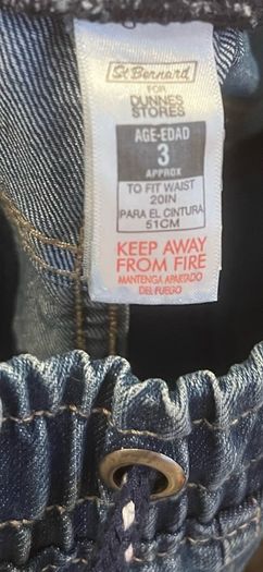 Dunnes Boy's Jeans age 3 (20"/51cm)