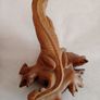Hand Crafted Wooden Lizards x 2 Image 7
