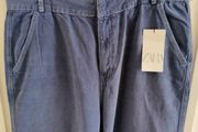 Zara cotton trousers UK size 16 new with tags see last three photos for exact measurements FREE STANDARD POSTAGE INCLUDED