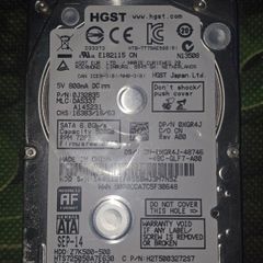 500GB HGST Laptop 2.5 inch slim HDD hard drive