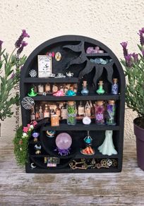 Sun & Moon Wall Mounted Shelf