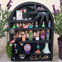 Sun & Moon Wall Mounted Shelf