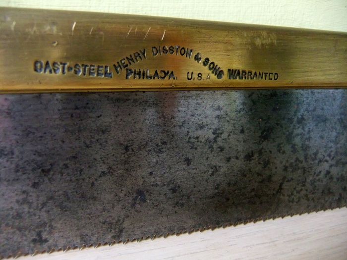 Old Henry Disston USA Dovetail Saw