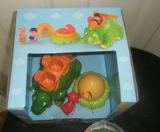 Brand New Happy Land Dizzy Dino Carrier