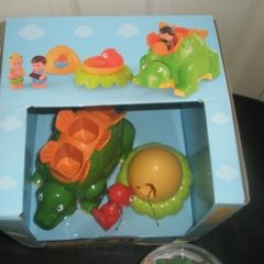 Brand New Happy Land Dizzy Dino Carrier