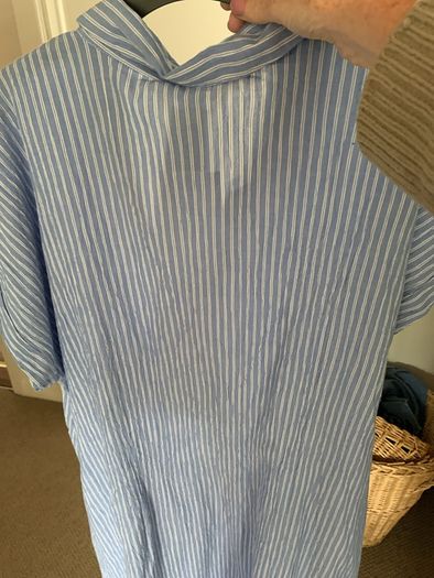 100% Cotton shirt dress
