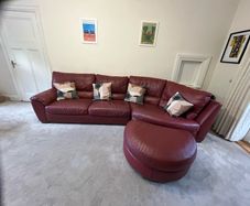 Natuzzi sofa and set of reclining armchairs