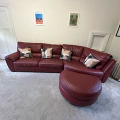 Natuzzi sofa and set of reclining armchairs