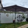 Garden umbrella and stand Image 5