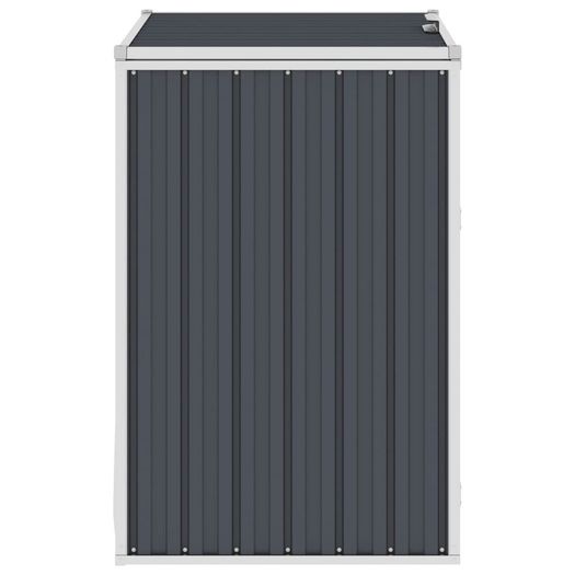 Garbage Bin Shed Anthracite 72x81x121 cm Steel
