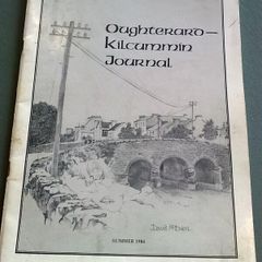 Oughterard Kilcummin Journal Summer 1984. Galway