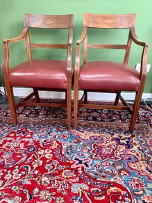 Vintage Carver Dining Chairs