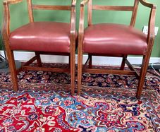 Vintage Carver Dining Chairs