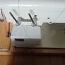 2 Sewing Machine one does zigzag right side main photo the other in left straight only just need a. Puller.  Both working Image 10