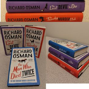 Thursday Murder Club Series By Richard Osman Hardback Books