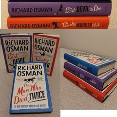Thursday Murder Club Series By Richard Osman   Hardback Books