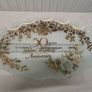 Glass platter 50 years Golden Wedding Image 5