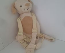 2 x Goldbug safety harness buddy - dog & monkey