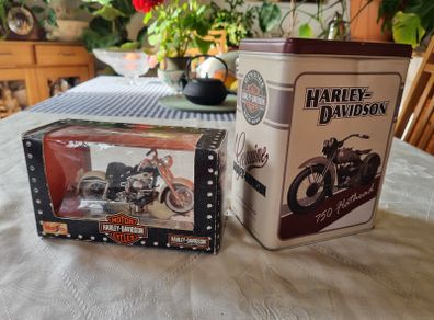 Harley Davidson 1958 FLH Maisto model