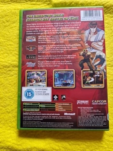 Street Fighter Anniversary collection xbox Original games Original