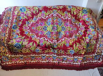 Large bedspread, sofa cover, wall, floor velvet carpet