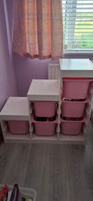 Trofast Storage Combination with boxes