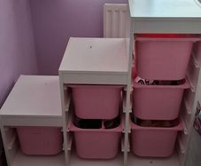 Trofast Storage Combination with boxes