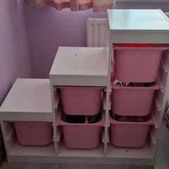 Trofast Storage Combination with boxes