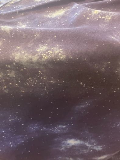 Single duvet and matching fitted sheet Space Moon