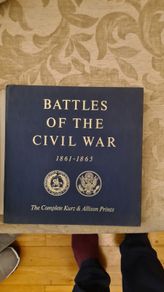 The Battles Of The Civil War 1861-1865.the Complete Kurz & Allison Prints. 37 Battles. Large Volume Book In Good Condition.