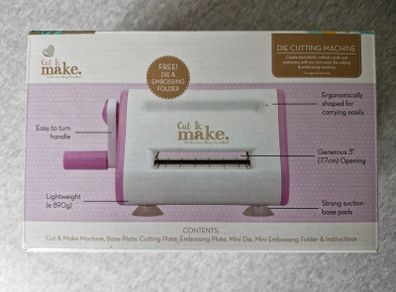 Mini die cut & embossing machine