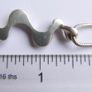 Vintage Sterling Silver 925  Pendant and SNAKE CHAIN NECKLACE length 18" - 7,3g Image 9
