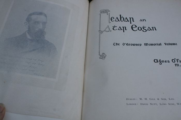 Vintage O Farrelly Leabhar an Athar Eoghan, OGrowney Memorial Vol c1904