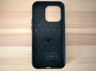 Olixar Sentinel iPhone 15 Pro Case (Black)