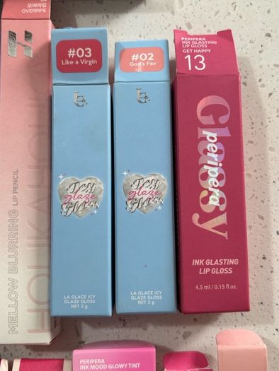 Korean viral lip products new