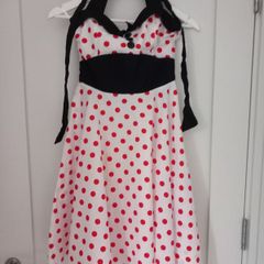 Polka dot dress S