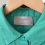 Green linen blouse Size 12 EU 40 Image 2