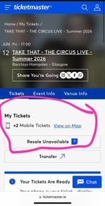 Take That Tickets