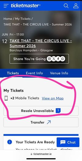 Take That Tickets