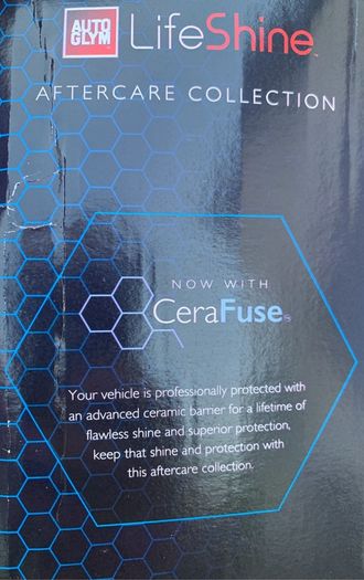 Autoglym LifeShine CeraFuse Aftercare Collection