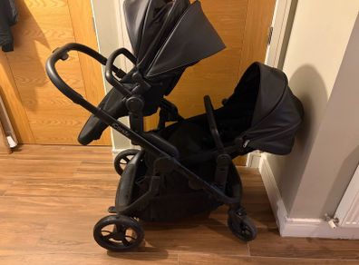 Twin iCandy Orange Pram
