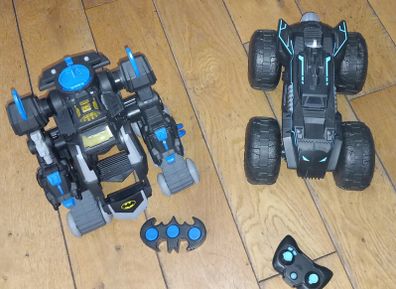 Two Batman Remote Control Cars