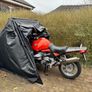 Outdoor Motorcycle Shelter Tent with Oxford Fabric Cover, 2 Windows Image 7