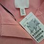 H&M baby-pink fine knit cardigan NWT Image 2