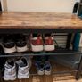 Coat stand with Shoe rack bench / Entrance furniture Image 2